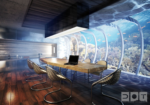 Отель в коралловом раю - Water Discus, Deep Ocean Technology GmbH, deep-ocean-technology.com
