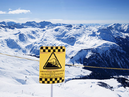 Danger of avalanches