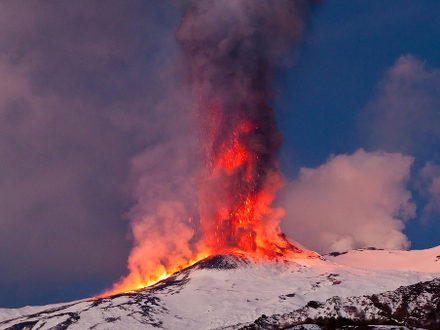 Eruption Etna