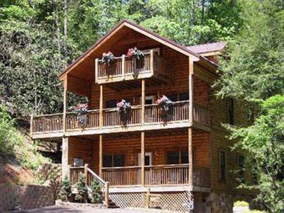 фото отеля Mountain Shadows Log Home Resort