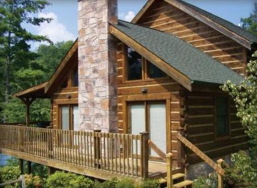 фото отеля Mountain Shadows Log Home Resort