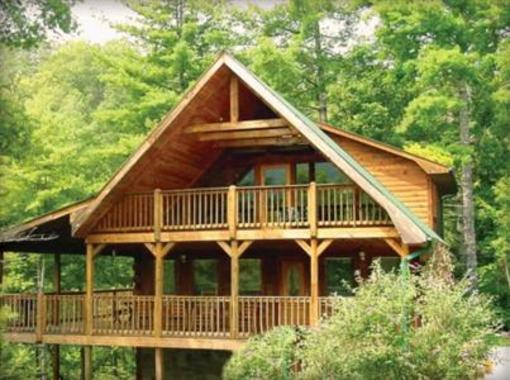 фото отеля Mountain Shadows Log Home Resort