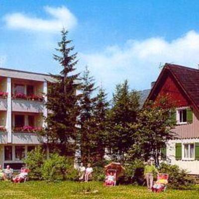 фото отеля Kurpension Landhaus Wolfel Bad Steben