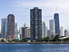 Chicago seen from Lake Michigan