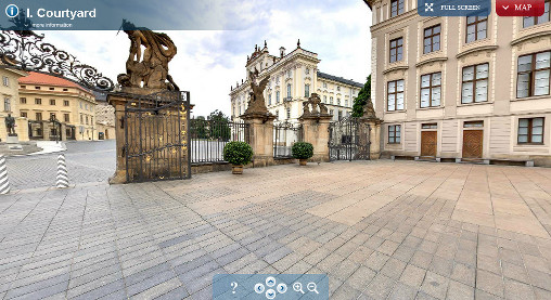 Виртуальное путешествие по Пражскому замку (Prague Castle) - Virtual tour Prague Castle
