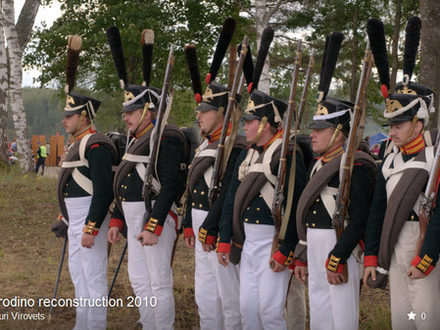 Реконструкция Бородинской битвы 1812 года (фото Yuri Virovets, 2010, Flickr)