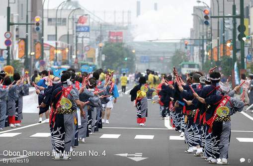 Фестиваль Обон - память об усопших с благодарностью - Obon Dancers (Photo lothes19, Flickr)