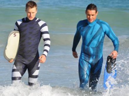 Wetsuit to protect against sharks, Western Australia