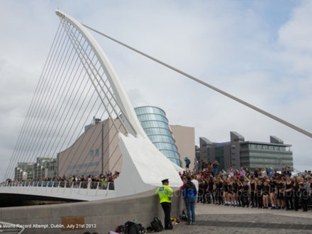 Riverdance - The Gathering, Dublin, Ireland (photo David Soanes, Flickr)