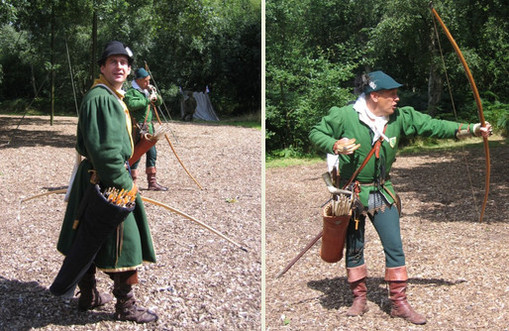 Робин Гуд ожидает гостей в Шервудском лесу Ноттингемшира - The Robin Hood Festival, Sherwood Forest, Nottinghamshire, England (photo Charlotte White from robinhood.org.uk)