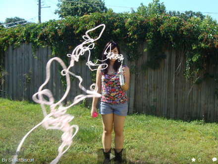Silly String Attack (photo Flickr)