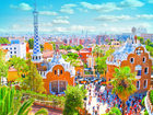 Знаменитый Парк Гуэль в Барселоне станет платным - Park Guell, Barcelona, Spain
