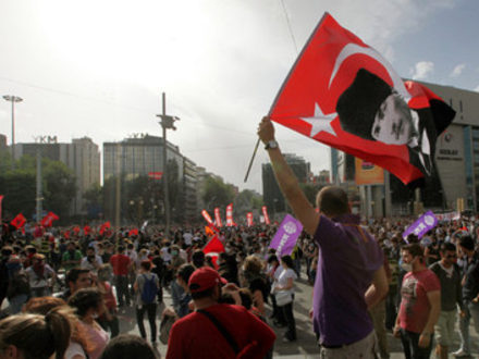Turkey: Protests, AP Photo/Burhan Ozbilici