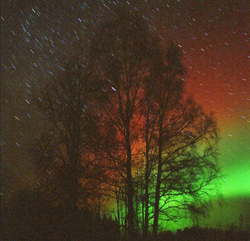 Полярное сияние: северное и южное - Aurora Borealis, Karalia, Russia / Kirill Bolshukhin, Flickr