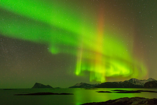 Полярное сияние: северное и южное - Aurora Borealis, Norway