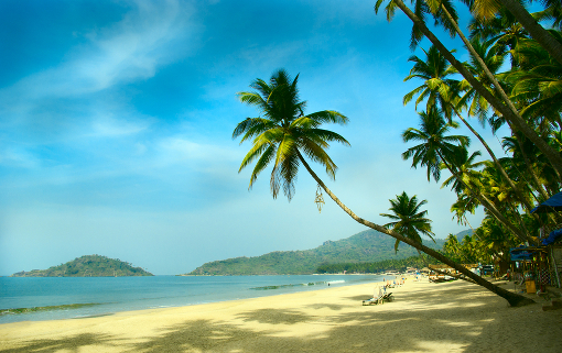 "Луна и звезды" Гоа - Tropical beach of Palolem, Goa, India