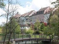 Bett am Weiher