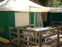 Bungalow Toile au Camping-Gites le Prieure
