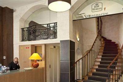 фото отеля Best Western Montmartre Hotel Paris