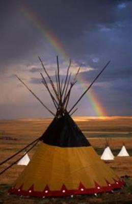 фото отеля Lodgepole Gallery & Tipi Village