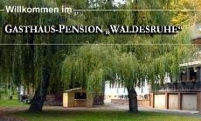 фото отеля Gasthaus Pension Waldesruhe