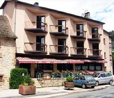 фото отеля Hotel du Commerce La Canourgue