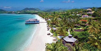 фото отеля Sandals Halcyon Beach Resort Castries