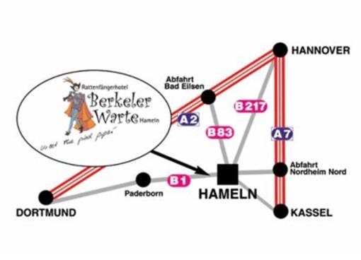фото отеля Rattenfängerhotel Berkeler Warte Hamelin