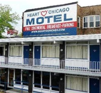 фото отеля Heart O' Chicago Motel