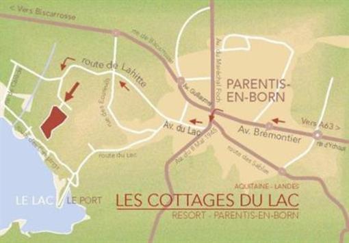 фото отеля Les Cottages Du lac Residence Parentis-en-Born