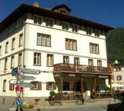 фото отеля Hotel Weisses Kreuz Bergun